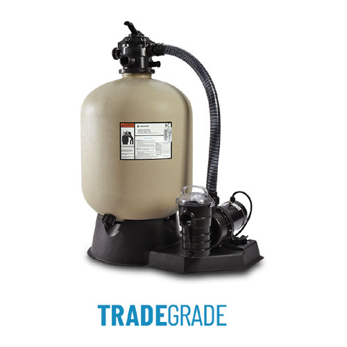 Sand Dollar® Aboveground Sand Filter System - TradeGrade